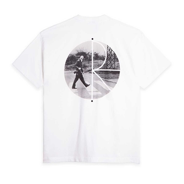 Polar Skate Co Fill Logo Tee Kiez Crossing White